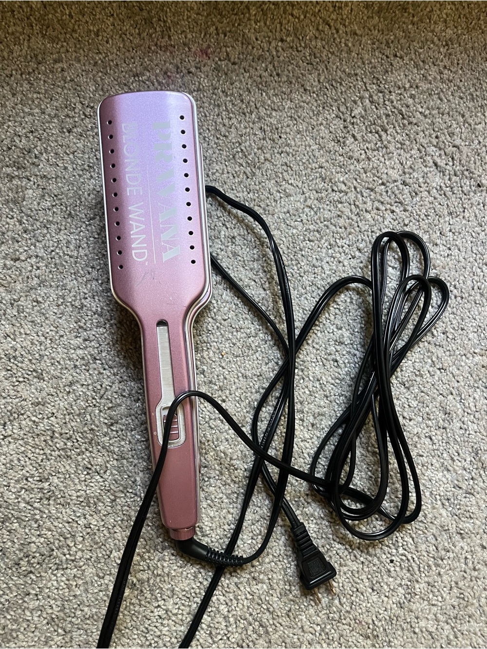 Pravana The Blonde Wand Flat Iron Hair Straightener Professional Styling Tool
